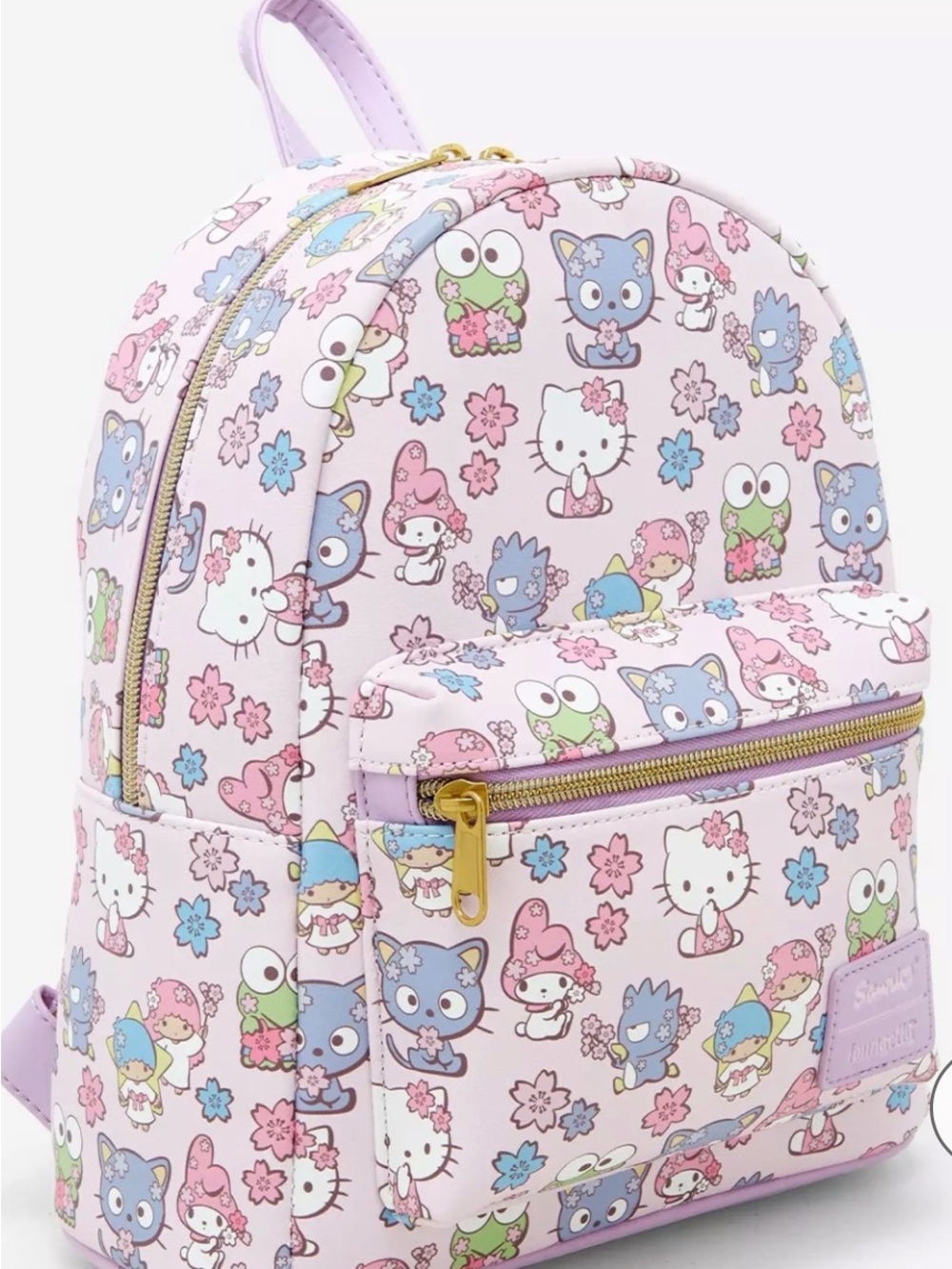 Sanrio Pastel Pink Character Mini Backpack